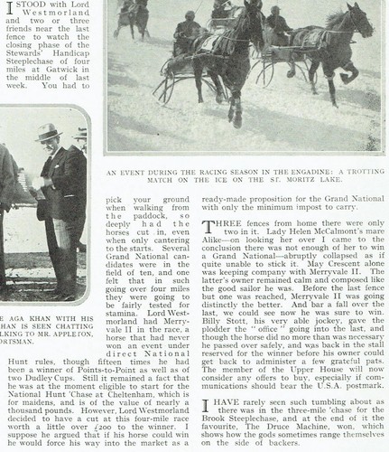 Gatwick Recourse Surrey Handicap Steeplechase 1930 2 Seiten Foto Artikel M431 - Bild 5 von 5