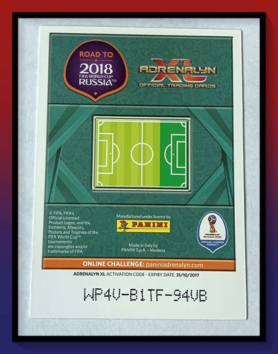 2018 Panini AdrenalynXL Road to the World Cup 2018-Defensive Rock & Goal Machine - Picture 66 of 90