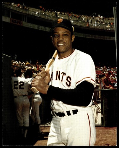 Willie Mays 8x10 unsigniertes Farbfoto