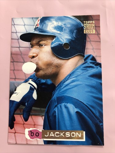 1994 Topps Stadium Club Golden Rainbow Bo Jackson #547 NEUWERTIG Ca Angels