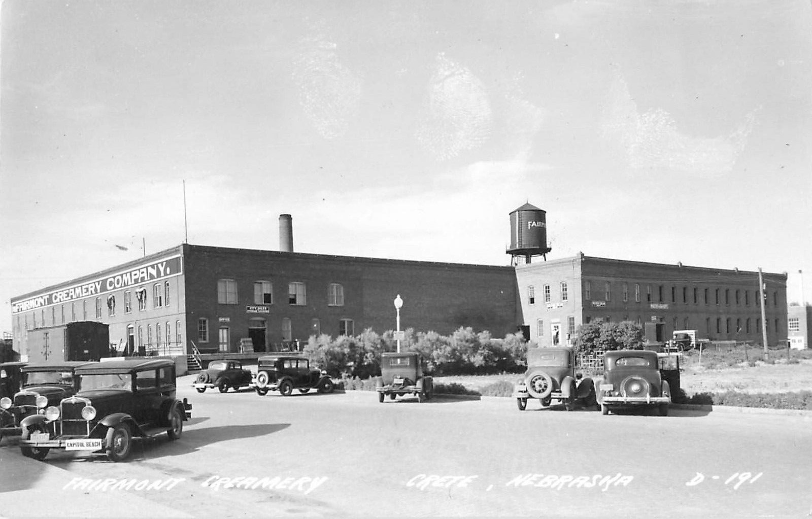 c1930s The Fairmont Creamery Company, Crete, Nebraska Real Photo Postcard/RPPC eBay