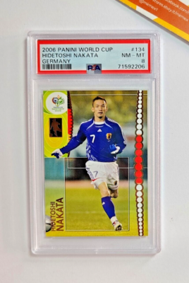Panini PSA 8 World Cup Germany 2006 Hidetoshi Nakata Japan #134 | eBay