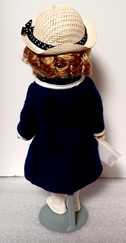 Vintage Ideal 12" Shirley Temple Porcelain Doll with Box and Stand - Picture 3 of 5