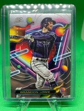 2023 Topps Cosmic Chrome Brandon Lowe Tampa Bay Rays #112