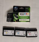 HP Cartridges HP 933 Tri Colors Ink Officejet 3 Pack Genuine Exp. 07/2022