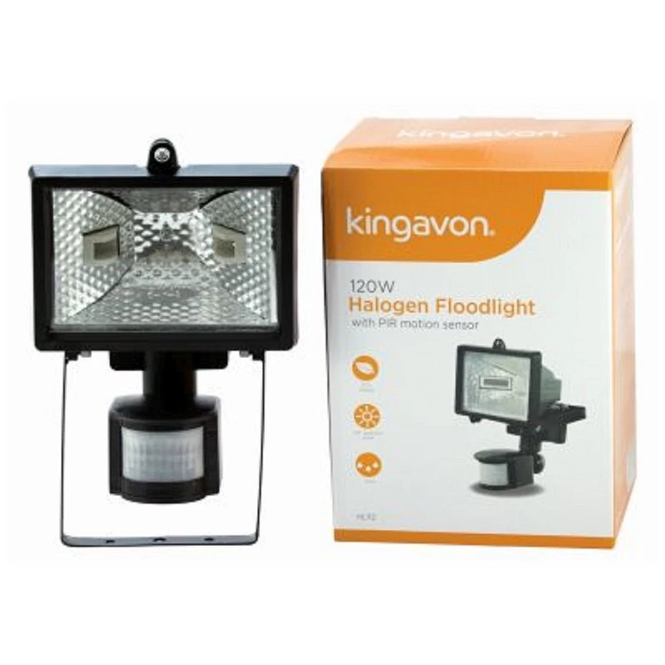 Motion Sensor Outdoor Security Floodlight Hard Wired Halogen Garden Lighting UK - Image 3 of 4