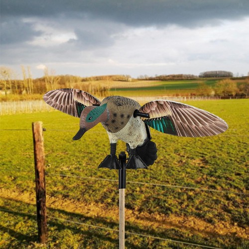 Duck Motion Decoy Electric Flying Duck Decoy with Support Rods 3D Rotating Wing - Picture 6 of 7