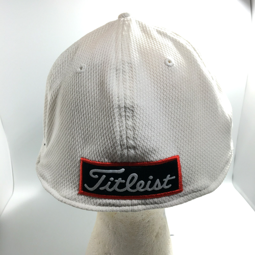 Titleist Tour Sports Elite Golf Mesh Fitted Hat Cap, Pro V1 White, FootJoy L/XL - Picture 5 of 12