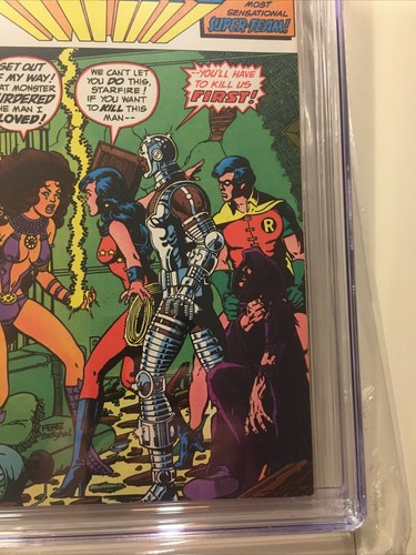 NUOVO TEEN TITANS #16 CGC 8.5 GEORGE PEREZ omaggio 1° CAPTAIN CAROT WP - Foto 5 di 8