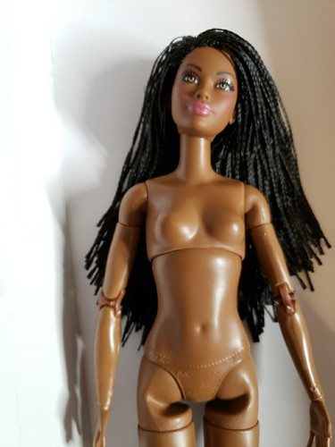 Nude Barbie Signature Looks #21 Doll Made to Move Body Long Hair Braids 2024 MTM - Picture 4 of 12