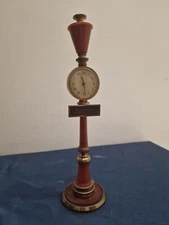 Lampione In Ottone Orologio A Carica Manuale Da Tavolo Anni 60 No Jaeger vintage