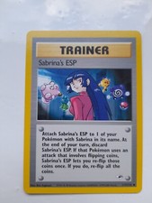 Pokémon Card Gym Heroes Sabrina’s ESP 117/132 WOTC