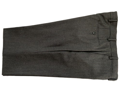 Abito uomo Confitalia, grigio con riga marrone DROP 6 in Pura Lana, sconto 70%. - Imagen 11 de 11