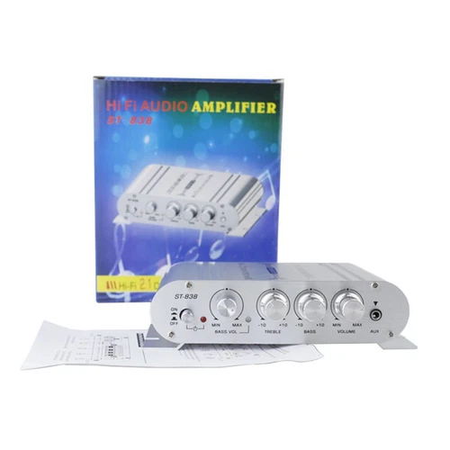 2.1 Channels 400W Hi-Fi Auto Stereo 12V Car Audio Amplifier MP3 Radio Verstärker - Bild 12 von 12