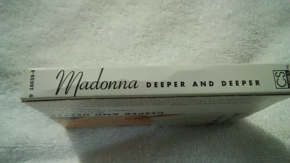 Madonna - Deeper And Deeper (1992 - Sire Records) Cassette Single Foto 2 de 4