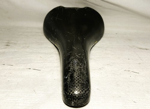 Vintage Selle Italia Flight Evolution titanium carbon saddle race mtb road lite - Picture 12 of 12
