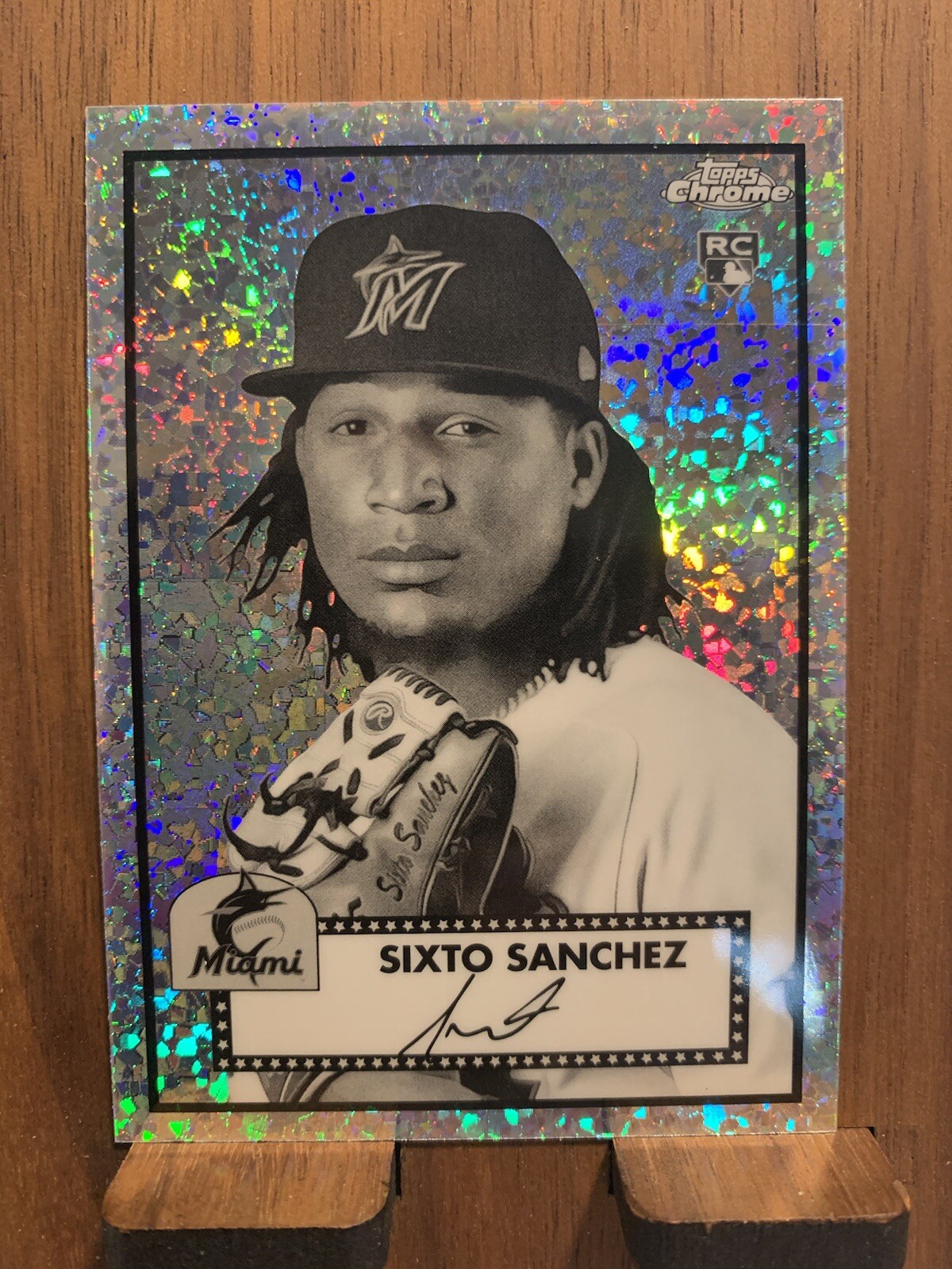 Sixto Rc 2021 Topps Chrome Platinum Anniversary - Sixto Sanchez #17 Black ...