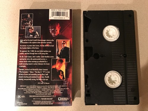 Terminator 2: Judgement Day (VHS, 1998) Arnold Schwarzenegger, Robert Patrick - Picture 2 of 3
