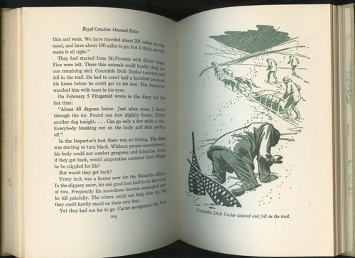 World Landmark Book W-8 - Royal Canadian Mounted Police - School Library HB1953 - Imagen 3 de 5