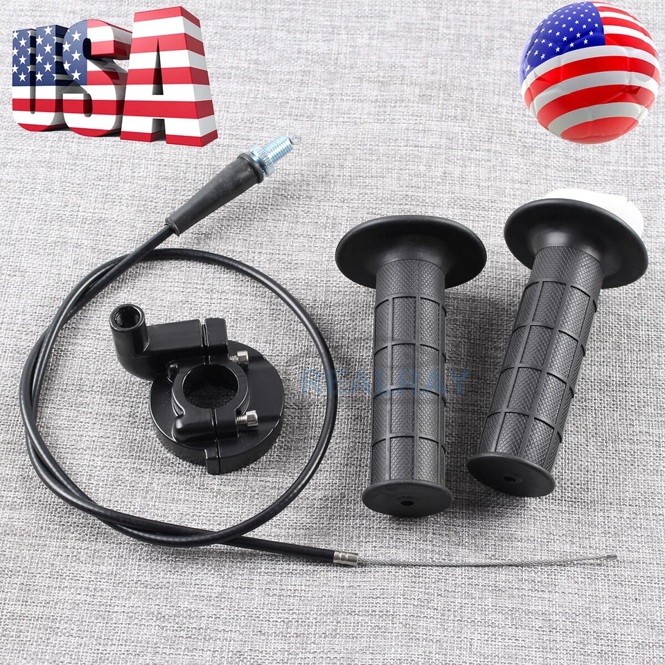 Throttle Cable Handle Bar Set Grip Casing For Honda C70 C200 CA175 CB125S CB350 - Image 2 of 4