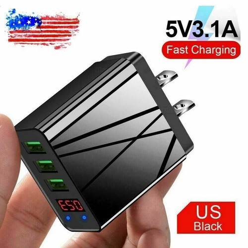 3 Port Fast Quick QC 3.0 USB Hub Wall Charger Power Charge Adapter US Plug - Picture 11 of 31