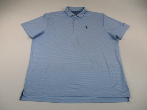 Johnnie O Poloshirt Herren 2XL blau Stretch Golf Golf Leistung sportlich