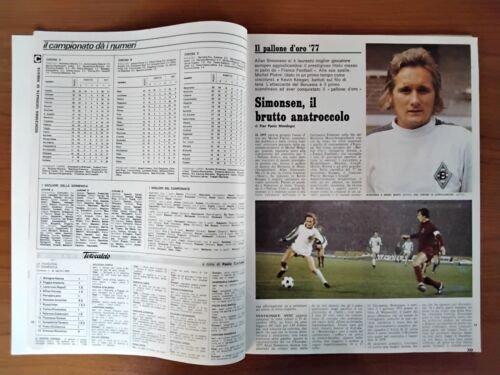 GUERIN SPORTIVO N. 1/1978 COVER BETTEGA=SIMONSEN=UN ANNO DI SPORT=ILONA STALLER - Foto 4 di 9