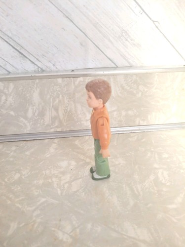 Fisher-Price Loving Family Dollhouse 2006 Boy Brother Doll Figure w/ Brown Hair - Picture 3 of 5