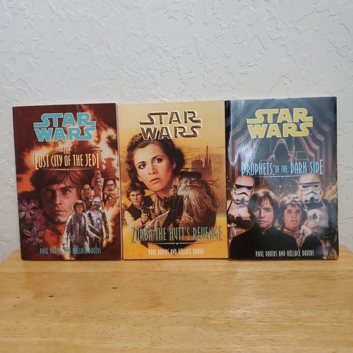 Star Wars Books 2 3 6 Lot of 3 Paperback Lost City of the Jedi Skylark 1992 VTG - Picture 1 of 21
