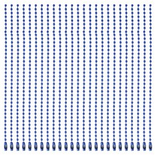 Ball Bead Chains, 5.9 Inch, Dark Blue  100 Pcs , Dog Tag Chain Keychain