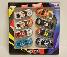 NASCAR 75th Anniversary - 75 Wins 8-Car NASCAR 1/64 Diecast Set