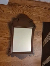Williamsburg Restoration Virginia Metalcrafters Chippendale Mirror Mahogany