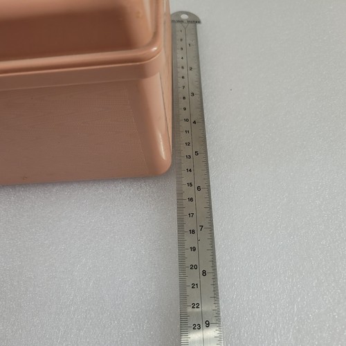 Vintage Wilson MFG Co Wilhold Pink Plastic Sewing Box Case w/ Handle And Tray - Picture 23 of 24