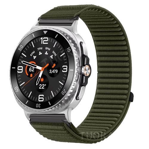 Sports Nylon Armband für Samsung Galaxy Watch Ultra 47mm Watch 8 40 44mm Classic - Bild 136 von 141