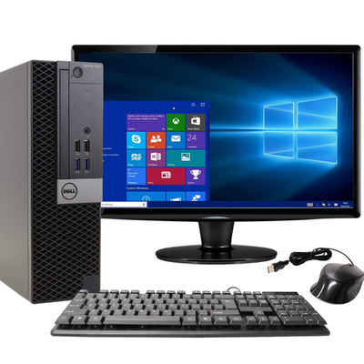 #ad Dell Desktop PC i5 up to 32GB RAM 4TB SSD NVMe Windows 11 Pro WiFi DVD RW $299.00