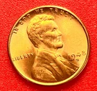 1948-S Lincoln Wheat Cent Penny GEM RED BU From an Original Bank Roll