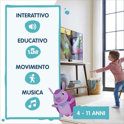 Leapmove, Console TV Interattiva per Bambini, Rileva I Movimenti Senza Controlle - Foto 5 di 12