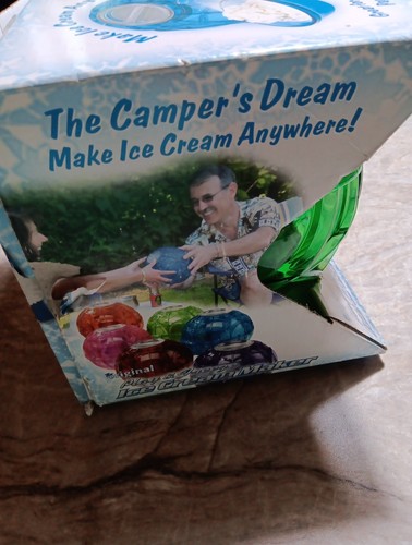 Camper's Dream Green ORIGINAL Play and Freeze BOLA PARA HACER HELADOS Recetas Pinta - Imagen 5 de 7