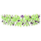  Zaun im Freien künstlicher Blattzaun dekorativer Landschaftskantenzaun