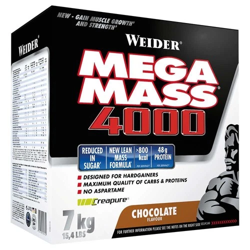Weider Mega Mass 4000 - 7000 g (€24.27/kg)