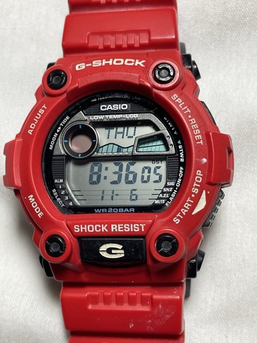 Lot of 2 Casio G-Shock Digital Watches GD-120N Black & G-7900A Red Working - Bild 14 von 24