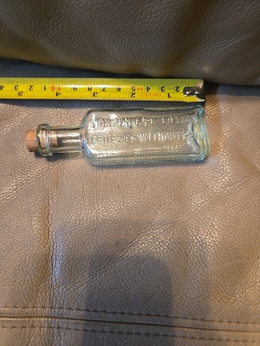 Colden Augenlotion lindert ohne Schmerzen Neu Rochelle New York Vintage Flasche