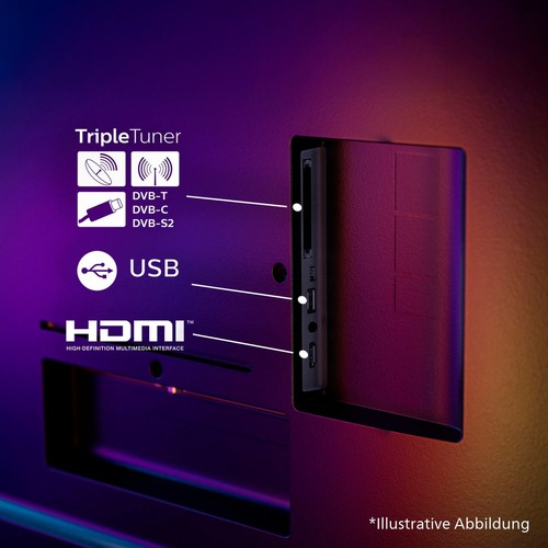 PHILIPS 65PUS8000/12 LED-Fernseher 65Zoll 164cm Smart-TV Ambilight B-WARE - Bild 4 von 5
