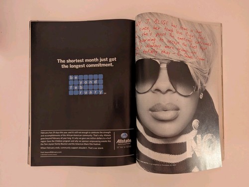 VIBE Magazine - Feb 2008 - Mary J. Blige, what you know 'bout me? NO LABEL - Picture 6 of 10