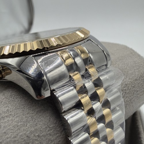 Michael Kors MK8344 Orologio cronografo uomo Lexington quadrante argento bicolore (Z4-A17) - Foto 4 di 12