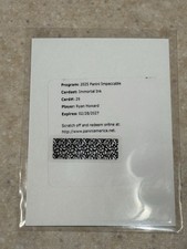 Ryan Howard /35 Auto Immortal Ink 2025 Panini Impeccable Baseball Card