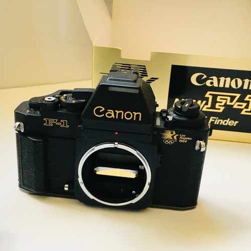 Canon AE-1 Program SLR Camera 1984 Olympic Edition. Black - Picture 4 of 8