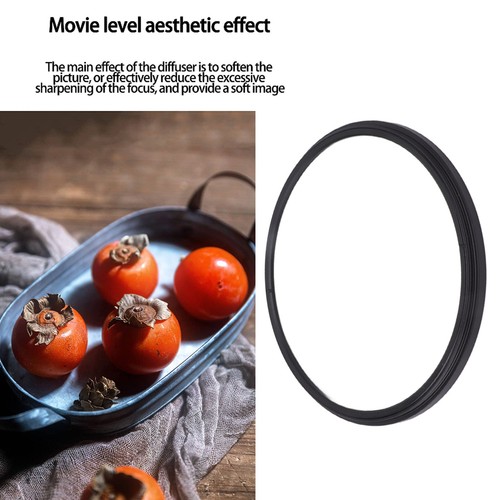 Black Diffusion Filter Portrait Mist 1/4 SLR Camera Soft Lens Waterproof Oil CT - Picture 5 of 28