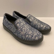 Vionic Pro Avery Metallic Slip On Flat Shoes Sneaker Womens 7 Comfort Support
