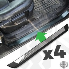 Interior Door Sill Step cover tread cover Plates for Land Rover Discovery 3 or 4